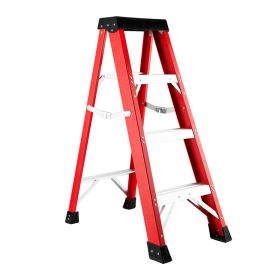 Fiberglass Insulating Ladder, Folding Step Ladder For Safe Electrical Work (Option: 1pcs)