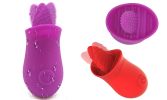 Powerful 10 Speeds Clit Licking Massager Tongue G spot Vibrator Sex Toy