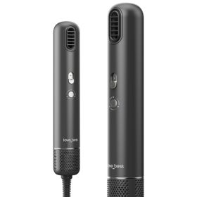 Mini Hair Dryer - Portable Travel Size Hair Dryer, 110,000 RPM For Fast Drying, 1000 Million Ionic For Smoothing, 0.55lb Lightweight Mini Size, L (Option: Gray)