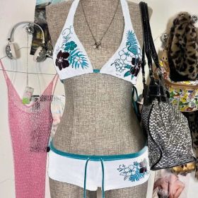 Spring And Summer Fashion Trend Sexy Bikini Suit (Option: White Suit-L)